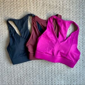 Bundle of 3 Fabletics sports bras!!